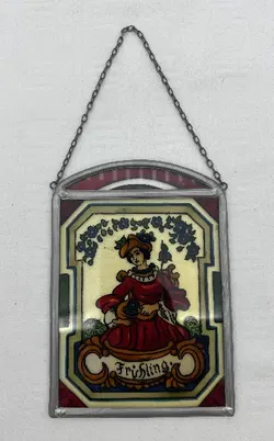 Glasbild-Fenstertafel 