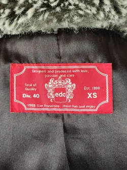 EDC by Esprit Damen Felljacke Ärmellos - XS/34 - Bild 4