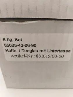 6 Stk. Kaffeeglas, Teeglas, Punschglas, Adventfeier, Weihnachten - Bild 4