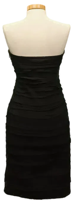 DKNY Damen Minikleid schwarz Gr. S - Bild 2