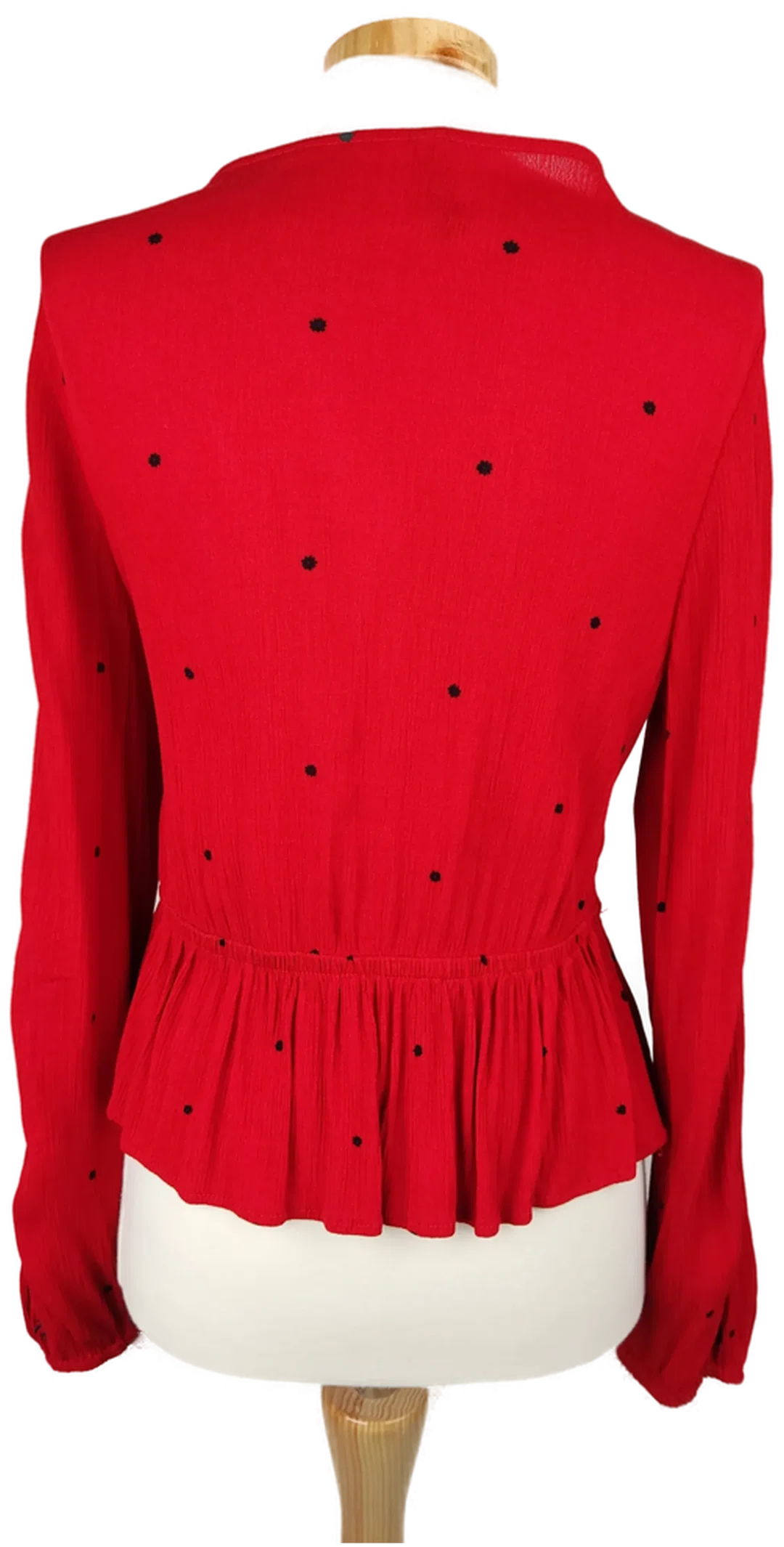 H&M Damenbluse rot- 34/XS – Bild 2