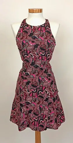 Zara Trafaluc Minikleid gemustert Gr. 34 - Bild 1