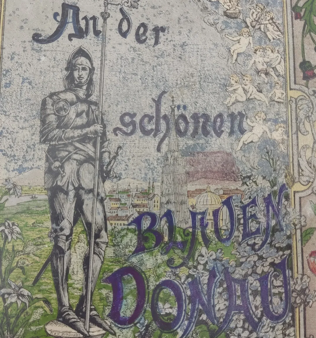 Antikes Buch "An der schönen blauen Donau" – Bild 4