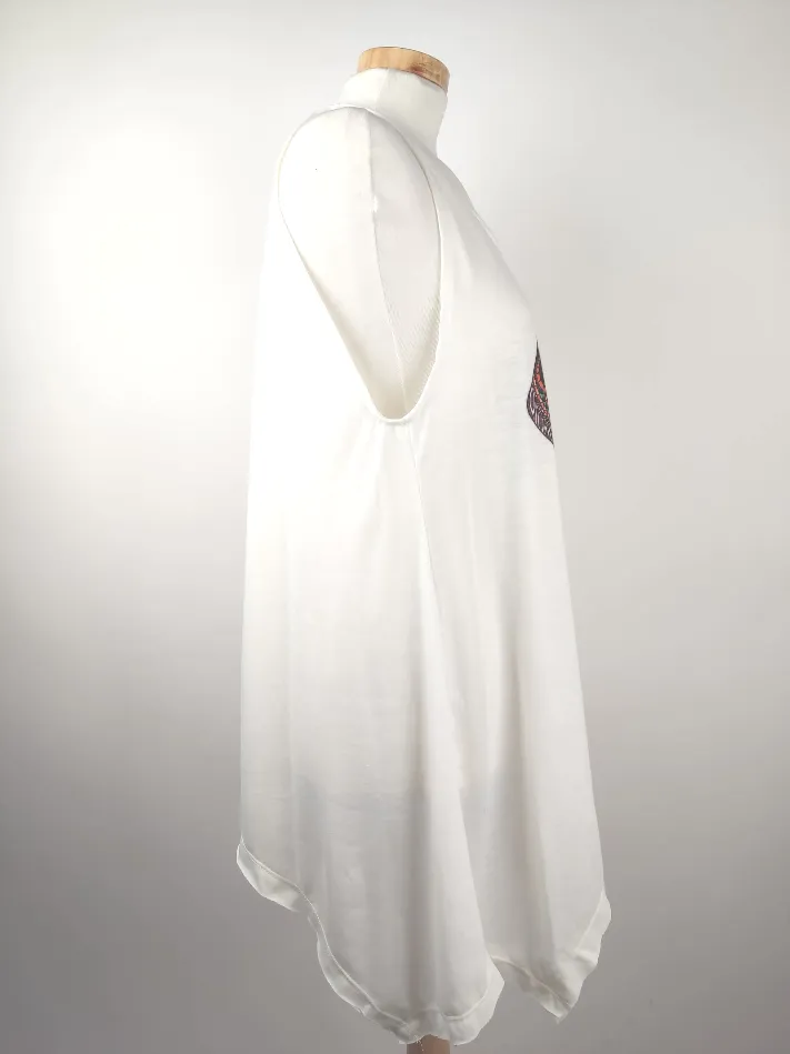 Damen Shirt mit Elefantenaufdruck beige - S/36 – Bild 3