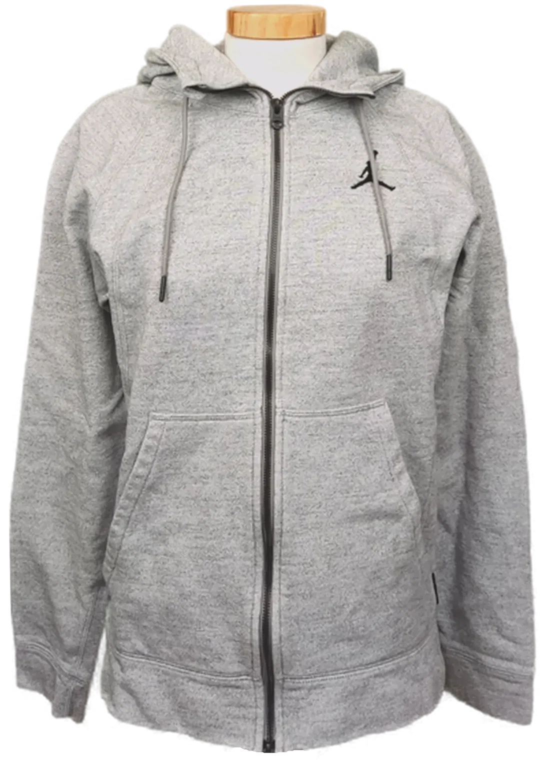 Jordan Reisverschlusshoodie unisex grau Gr. S - Bild 1