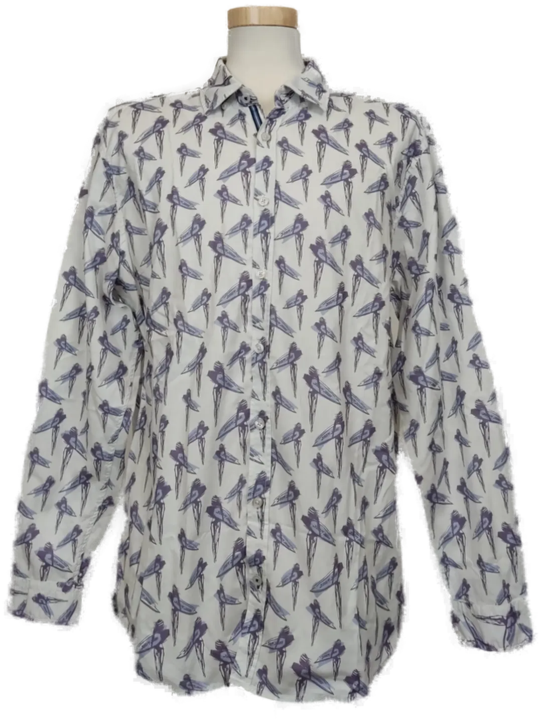 Joop! Herren Hemd mehrfarbig Gr. XL vintage - Bild 4
