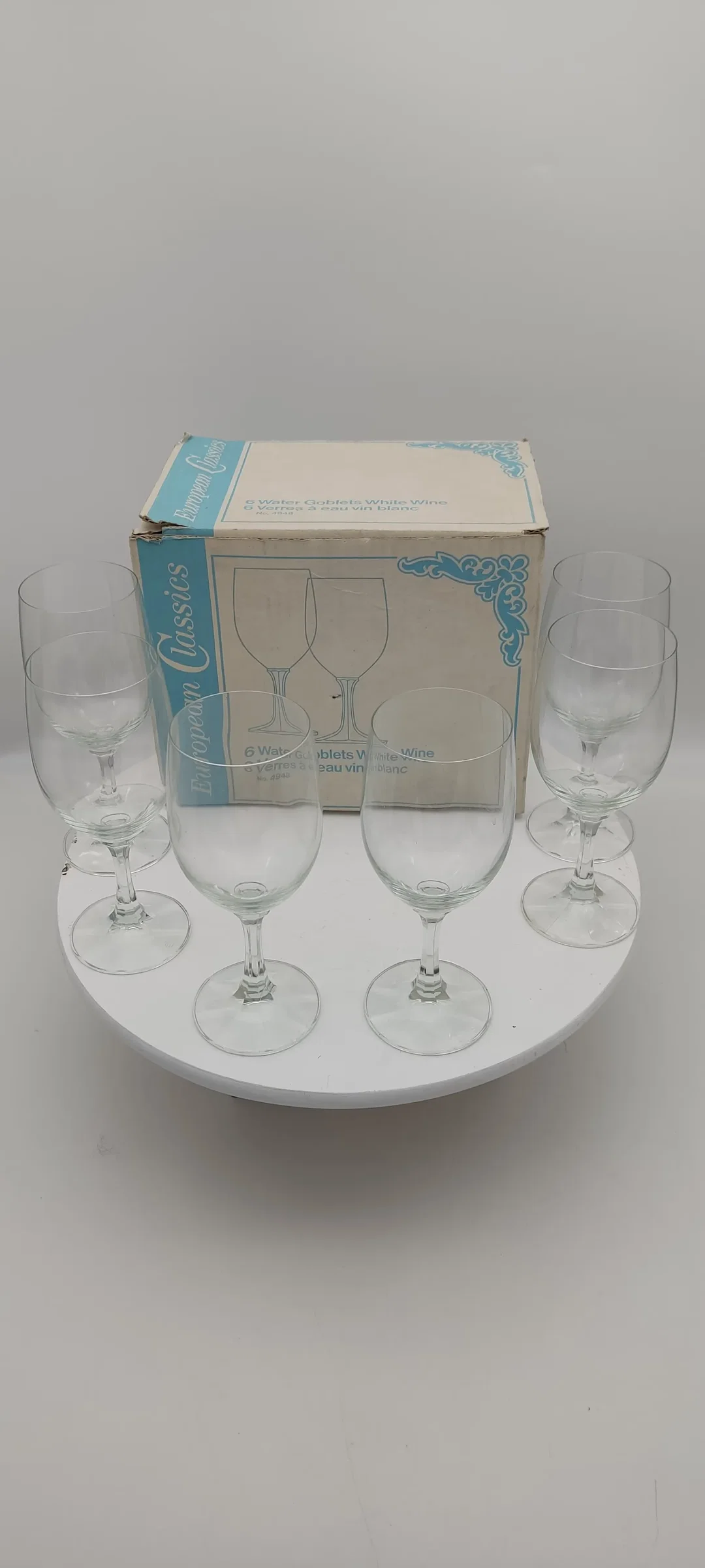 Weißweingläser Transparent 6er Glas | Zeitloser Klassiker - Bild 1