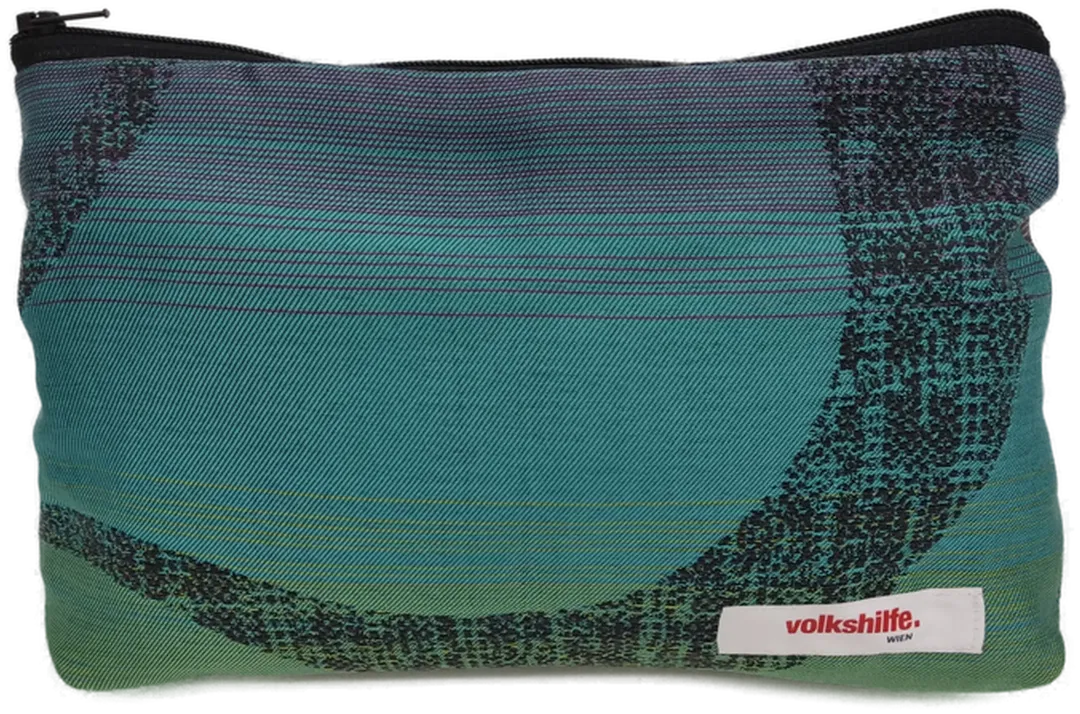 Stofftasche mit Zipp mehrfarbig - Bild 1