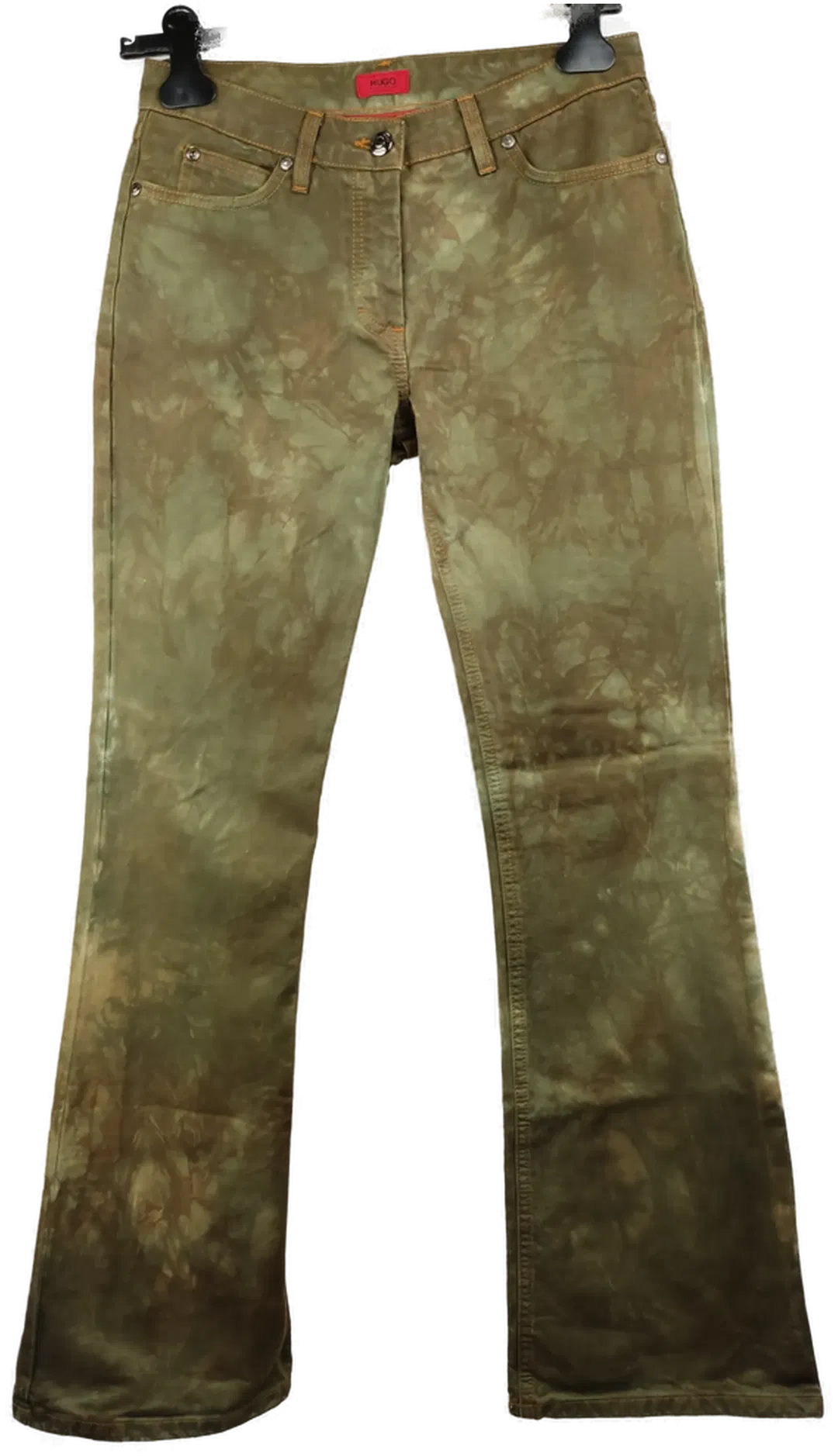 Hugo Boss Damenhose camouflage grün - W 28/L 34 - Bild 4