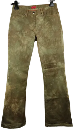 Hugo Boss Damenhose camouflage grün - W 28/L 34 - Bild 1