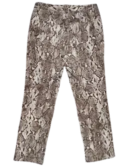 Oui Damen Hose, animalprint - Gr. 40/L - Bild 2