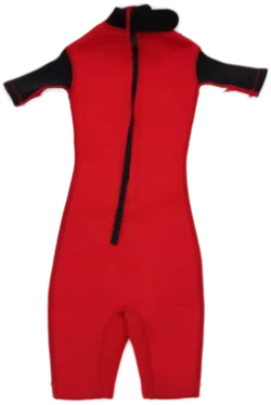 Freds swim acadamy Kinder Neopren Anzug rot/schwarz Gr. 116/122 - Bild 4