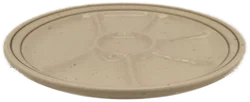 6 Fondueteller, France, Keramik - Bild 3