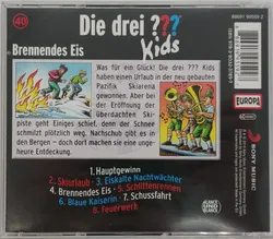 CD Die drei ??? Kids - Brennendes Eis, Hörspiel - Bild 2