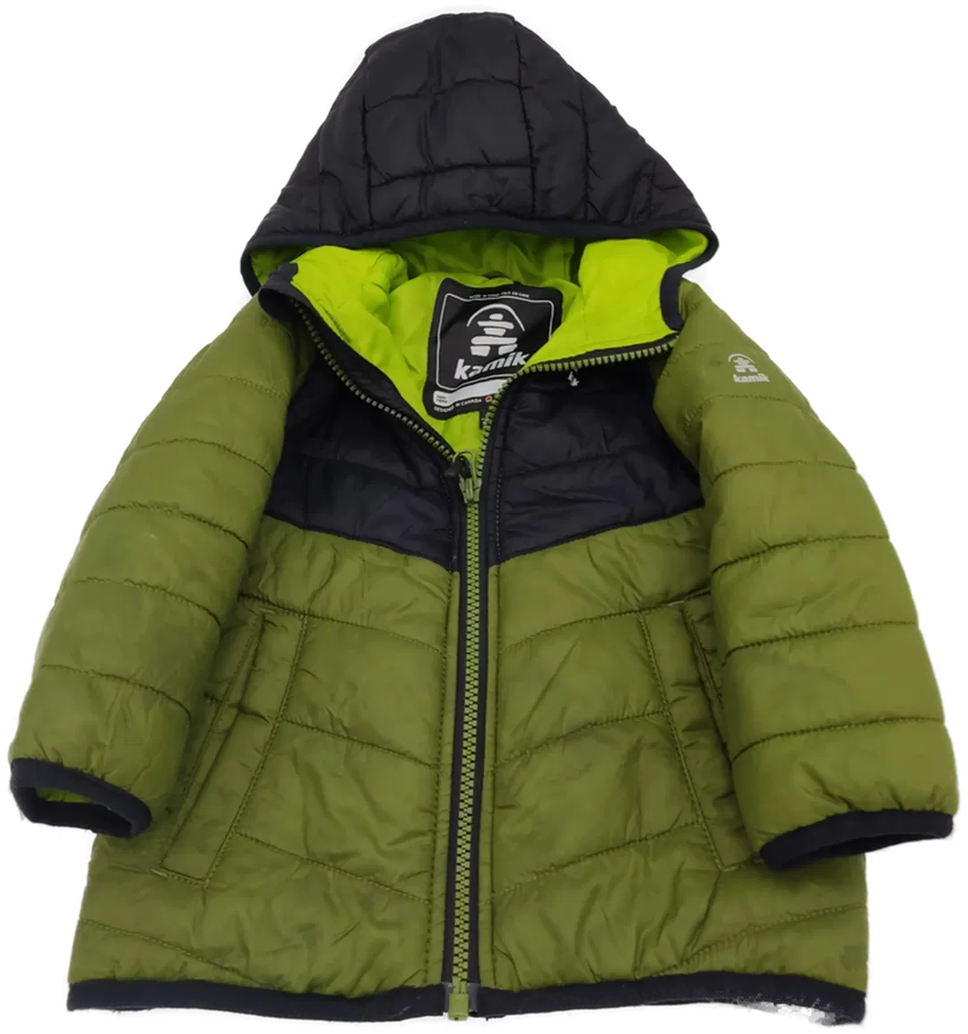 Kamik Kinder Steppjacke mehrfarbig Gr. 92 - Bild 1