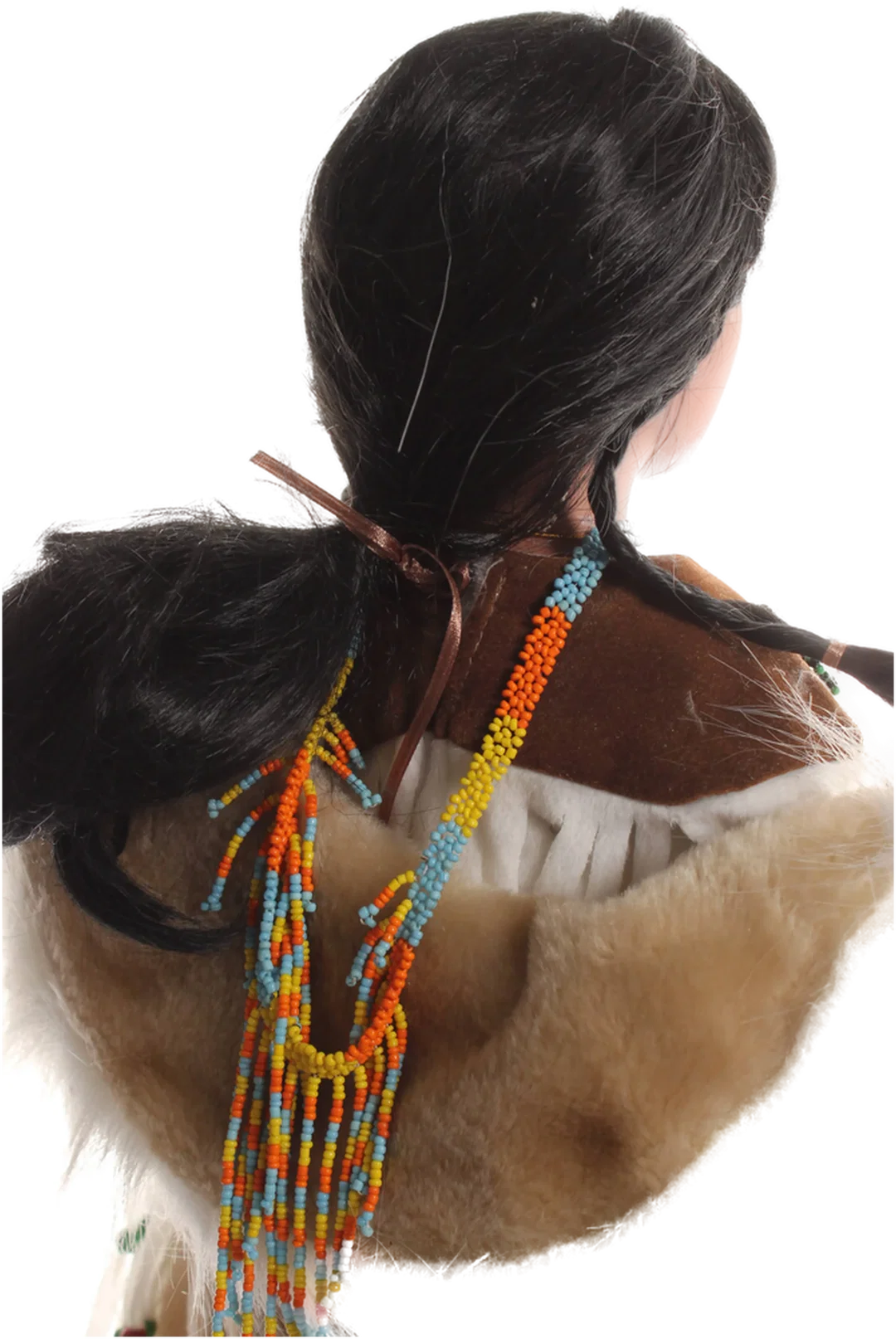 Große Sammlerpuppe „Adelie“ – Puppenhaus – Indianerin / Native Style – ca. 56 cm – Bild 3