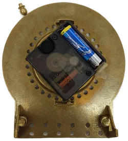 Berendsohn Massive Vintage Messing Tischuhr , Sternzeichen Astrologie - Bild 4