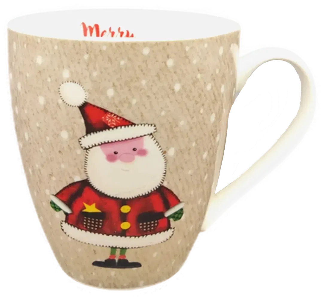 Nana Weihnachtstasse gemustert  - Bild 1