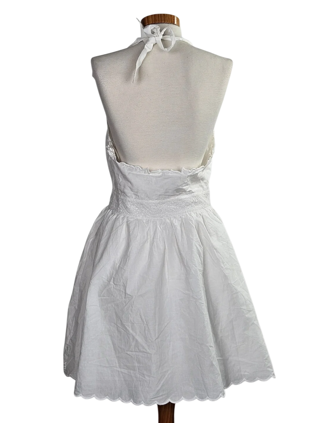 ZARA Damen Minikleid, weiß - Gr. M – Bild 2