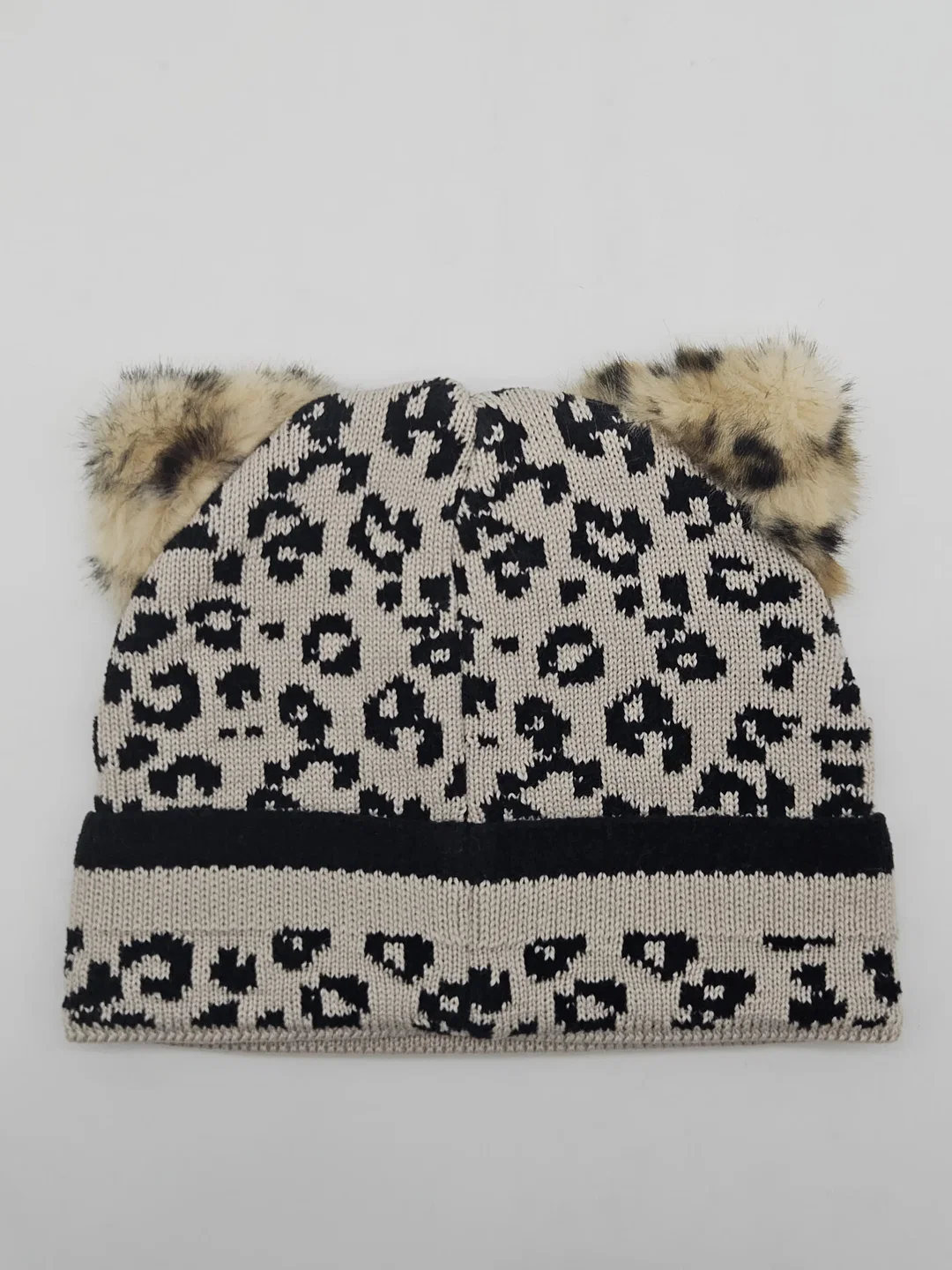 Eisbär Strickaube, beige/schwarz – Bild 2