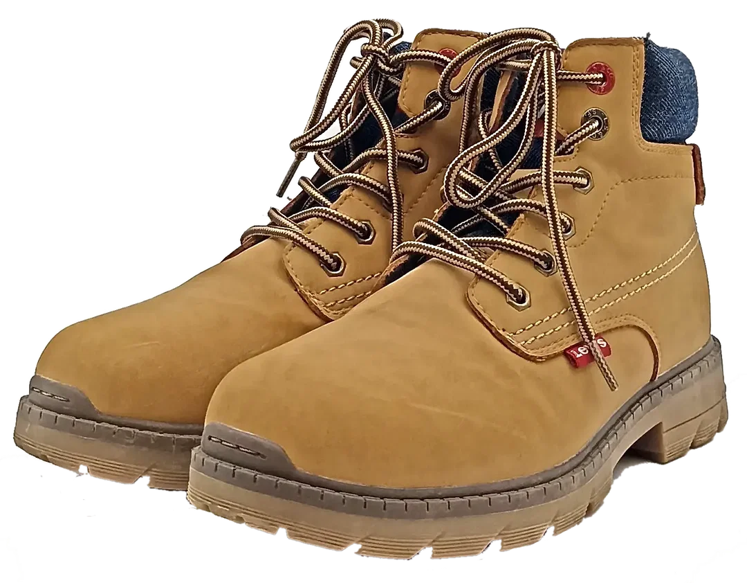 Levi's Damen Schnürrstiefel braun Gr. 36 – Bild 1