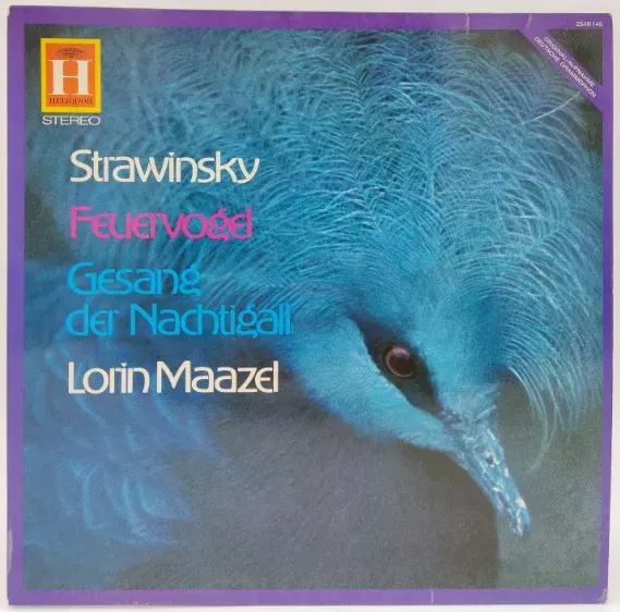 Vinyl LP - Igor Strawinsky, Lorin Maazel - Feuervogel, Gesang der Nachtigall  - Bild 2