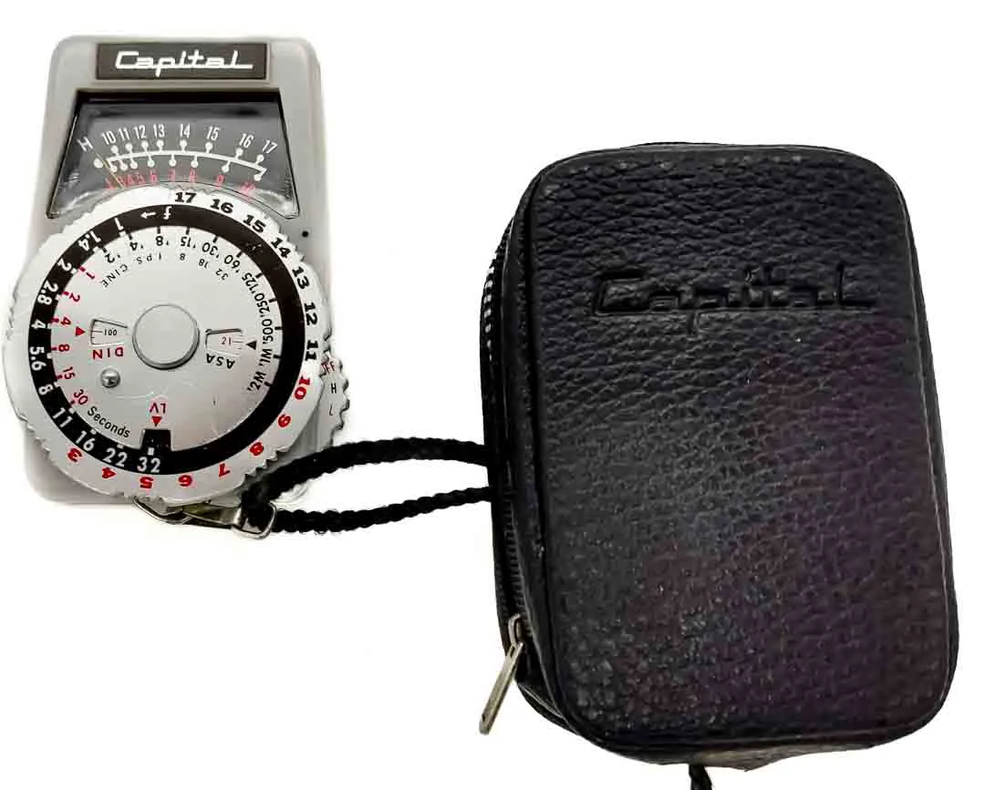Capital CDS L-1 Belichtungsmesser mit Trageriemen und Tasche – Bild 3