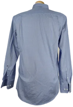 Seidensticker Herrenhemd  langarm blau kariert - M/48 - Bild 2