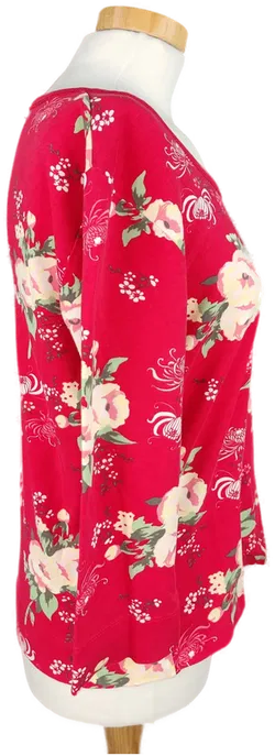 s.Oliver Damen Top mit Blumenmuster - 40/L - Bild 2