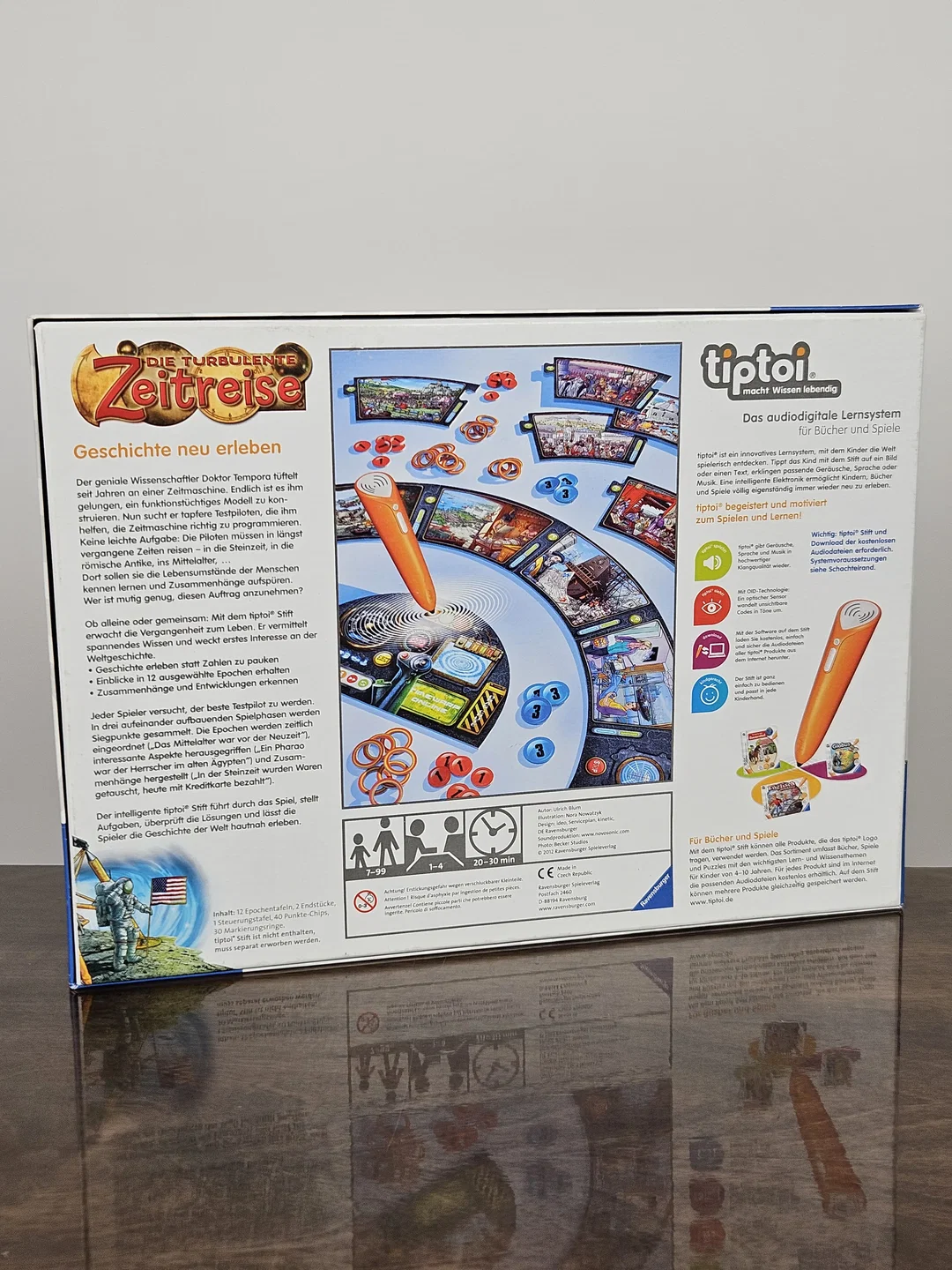 tiptoi® Die turbulente Zeitreise - Lernspiel - Ravensburger  – Bild 2