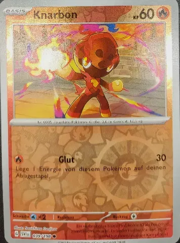 Pokémon Sammelkarte Basis Knarbon - Bild 4