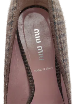 Miu Miu Damen Pumps schwarz/braun Gr. 36,5 - Bild 4