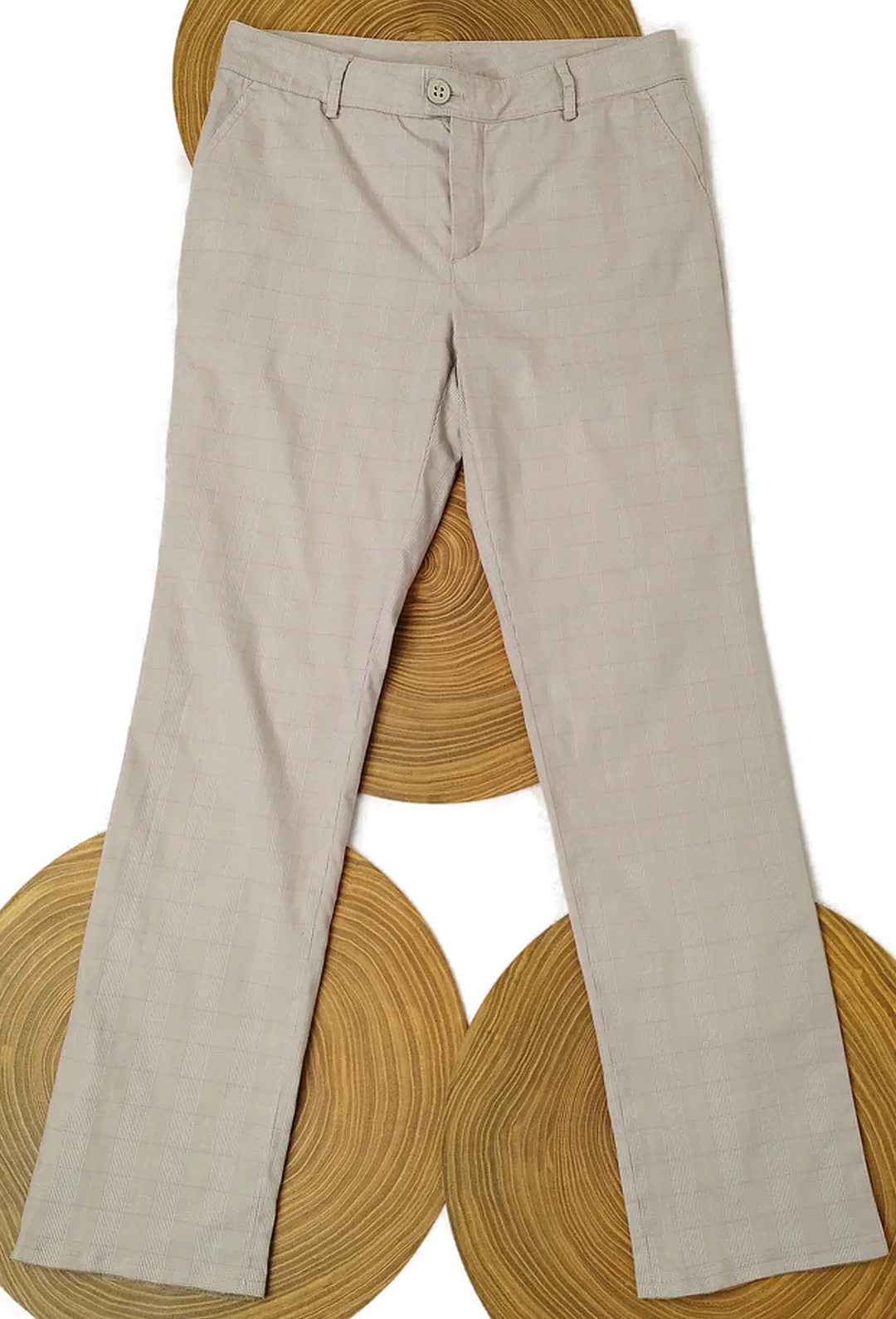 Hose Burberry, Glencheck-Karo, Mischfaser, Gr. 38 | Zeitloser Klassiker - Bild 4