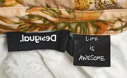 Desigual Damen Midikleid orange gemustert Gr. L - Bild 4