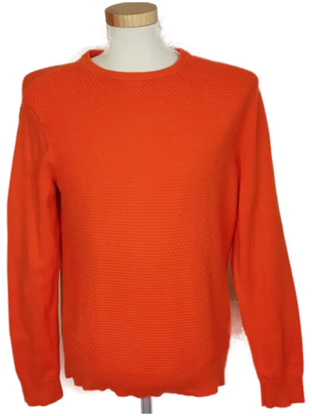 Armani Herren Pullover orange Gr. S - Bild 4