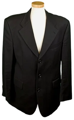  Hugo Boss Herrenblazer schwarz Gr. 52