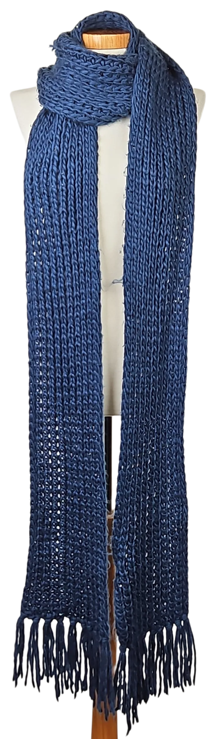 Damen Schal - blau – Bild 3