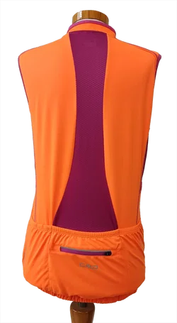CMP Damen Fahrradtrikot, orange-violett  - Gr. XS / 34 – Vorschau 2
