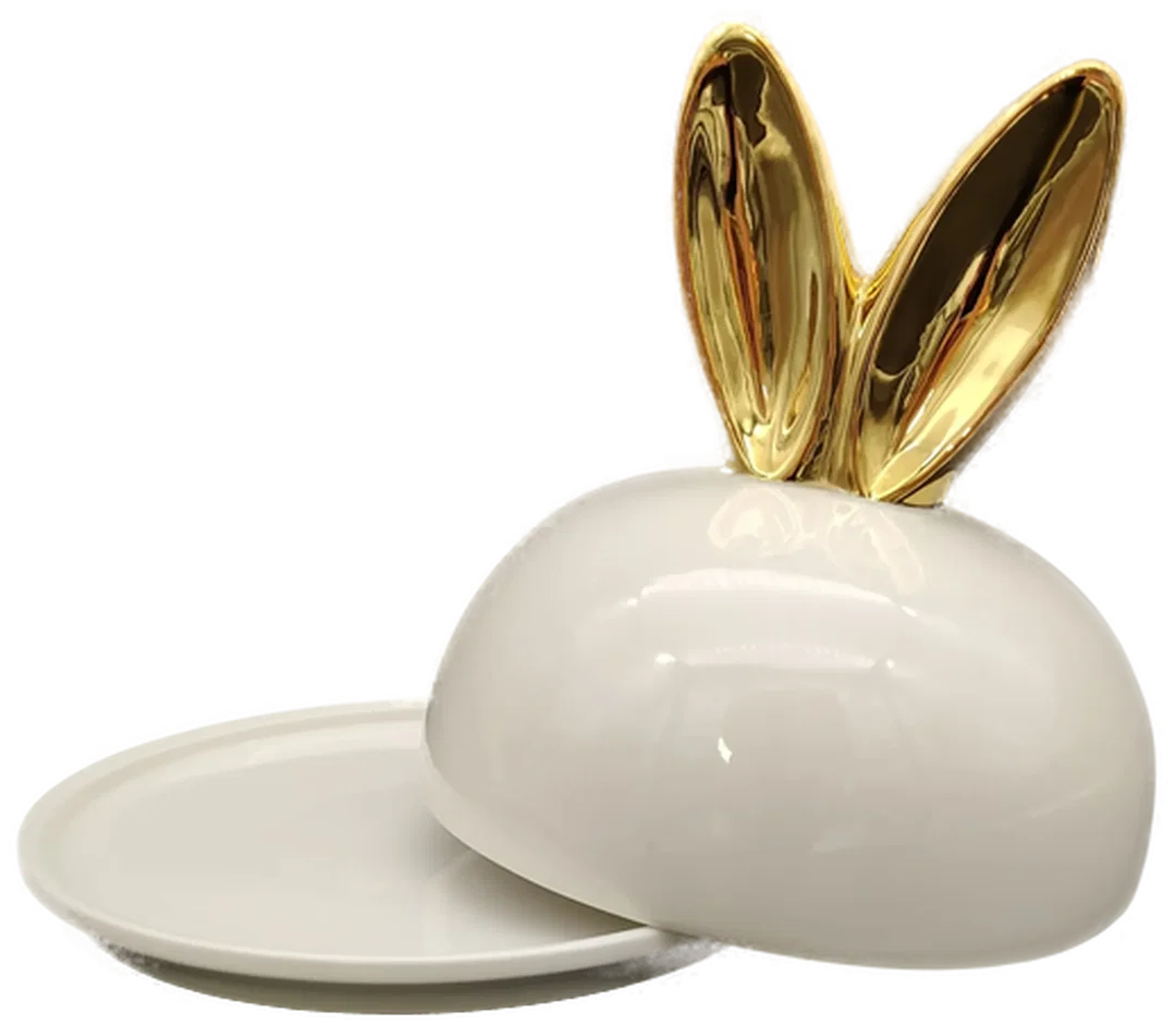 Osterteller mit Speiseglocke - Bild 4