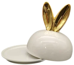 Osterteller mit Speiseglocke - Bild 1