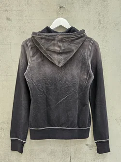 TRUE RELIGION APPAREL Y2K Damen Pullover, schwarz mit Aufdruck - Gr. S – Vorschau 2