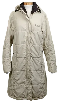 Jack Wolfskin Damen Mantel beige Gr. M - Bild 1