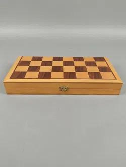 Schachspiel in Holzklappkassette  - Bild 6