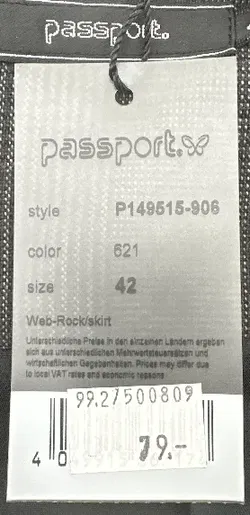 Passport - Damenrock - Gr. 42 - Bild 3