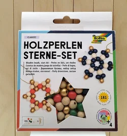 Bastelset Holzperlen Folia | Geschenkidee Für Bastler - Bild 1