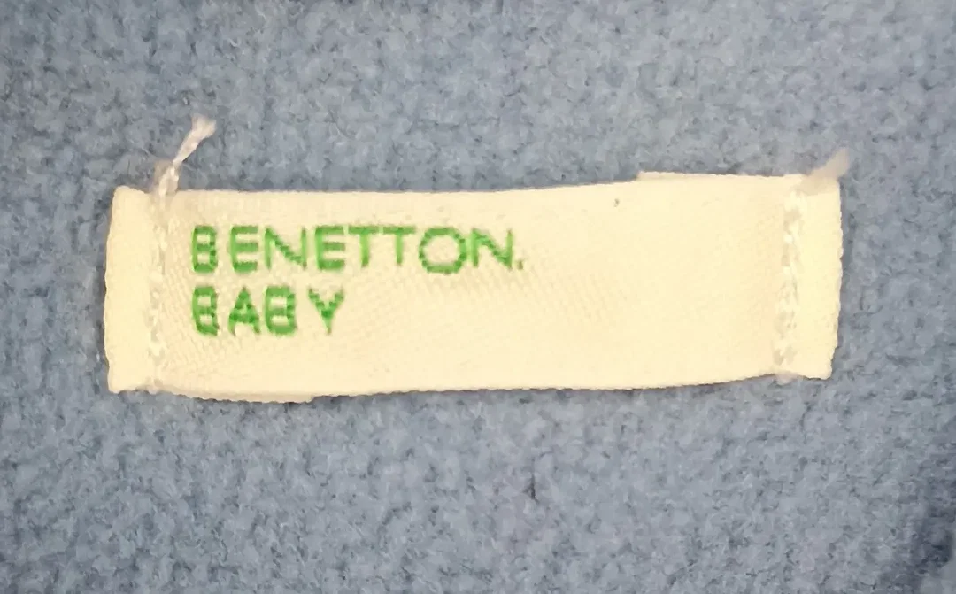 United Colors of Benetton Kinderwinterjacke blau Gr. 62 – Bild 3