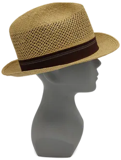 Panamahut Ecuador beige/braun - Gr./55 - Bild 3