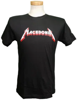 Macedonia Herrenshirt schwarz Gr. M – Vorschau 1