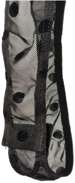 ASOS DESIGN Netz-Body Schwarz Gepunktet XS | Wie Neu - Bild 4