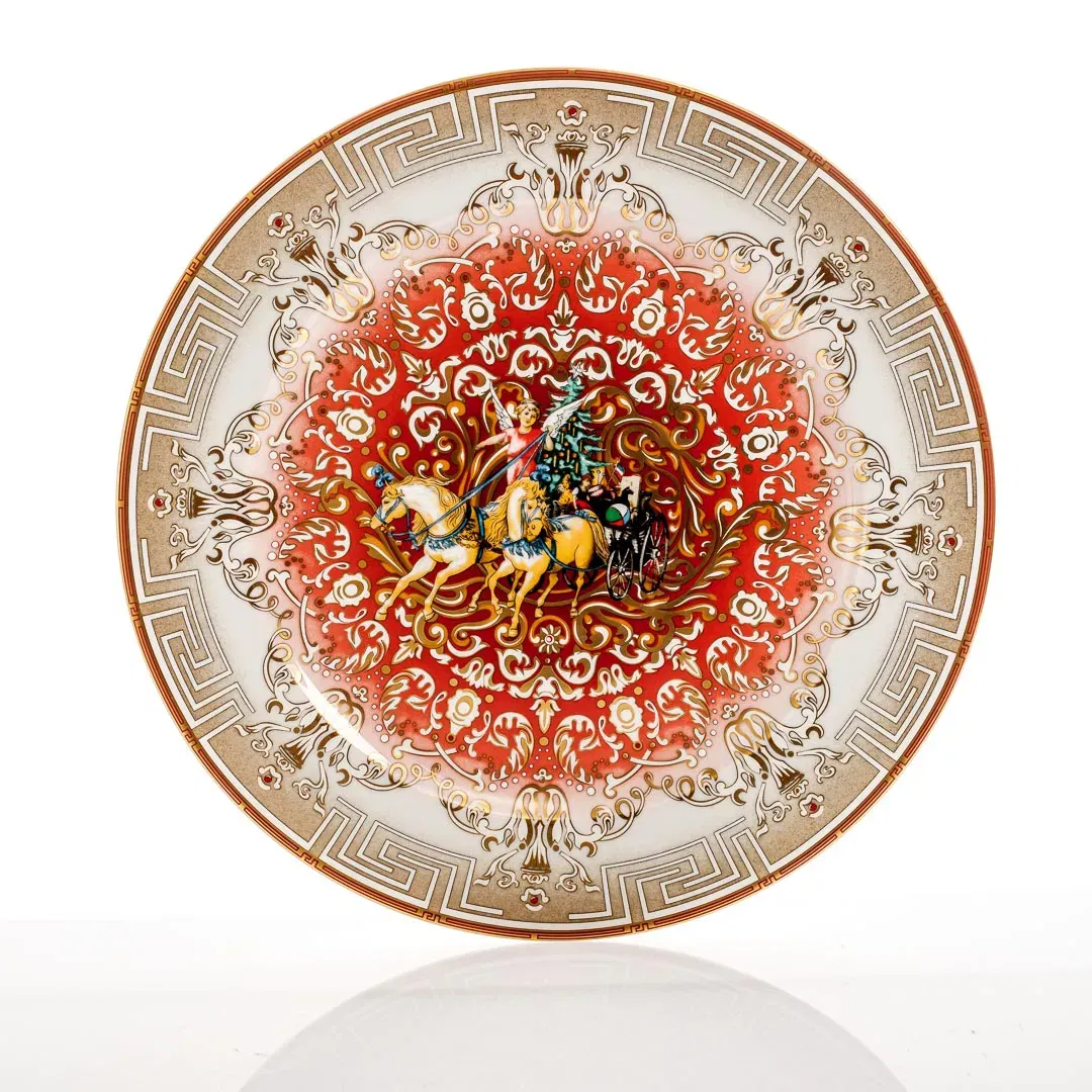 Rosenthal Versace Teller limitierte Auflage Weihnachtsmotiv Weihnachten - Bild 2
